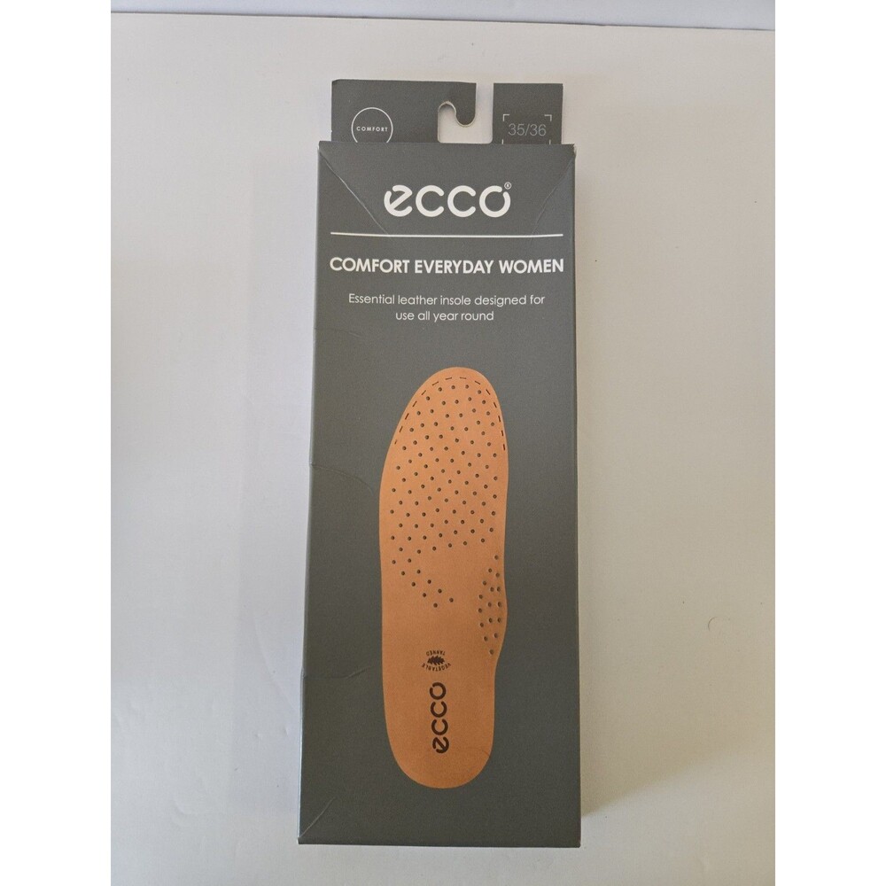 ECCO Comfort Womens Everyday Insole Size 35/36 NIB New